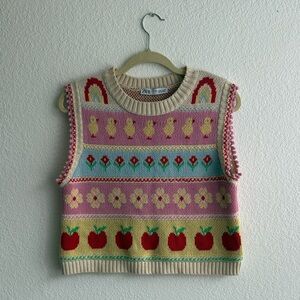 Zara Knit Sweater Vest